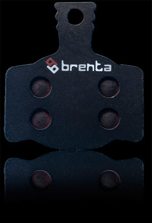 Excellent performance and comfort for the Brenta organic brake pads Series 1..
